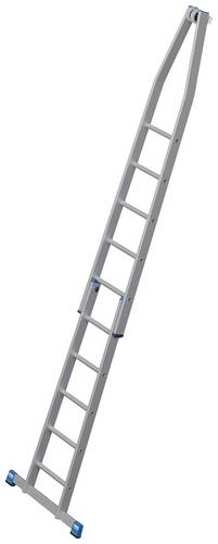Krause 842343 Aluminium Sprossen-Steckleiter Arbeitshöhe (max.): 4.35m Silber 10.4kg
