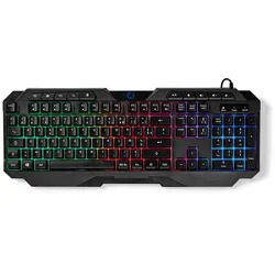 Nedis Gaming-Tastatur GKBD110BKFR