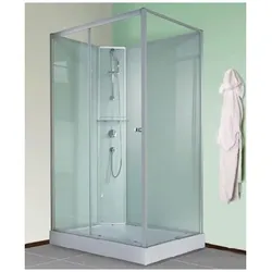 Badsanitaer Komplettdusche Victoria 120x90cm , bestes Preis-Leistungs-Verhältnis