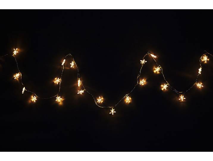 LED Lichterkette Sternenkette 31 V 990 cm Warmweiss