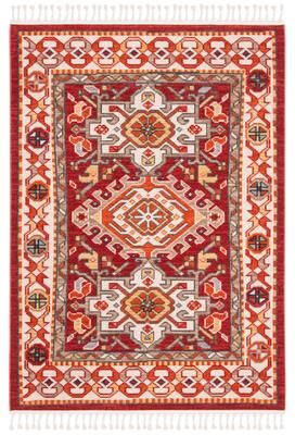 SAFAVIEH Farmhouse Elaina Boho Tribal Polyester Rug