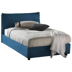 Arnaldo - Halbzweitbett, blau, abziehbar Made in Italy