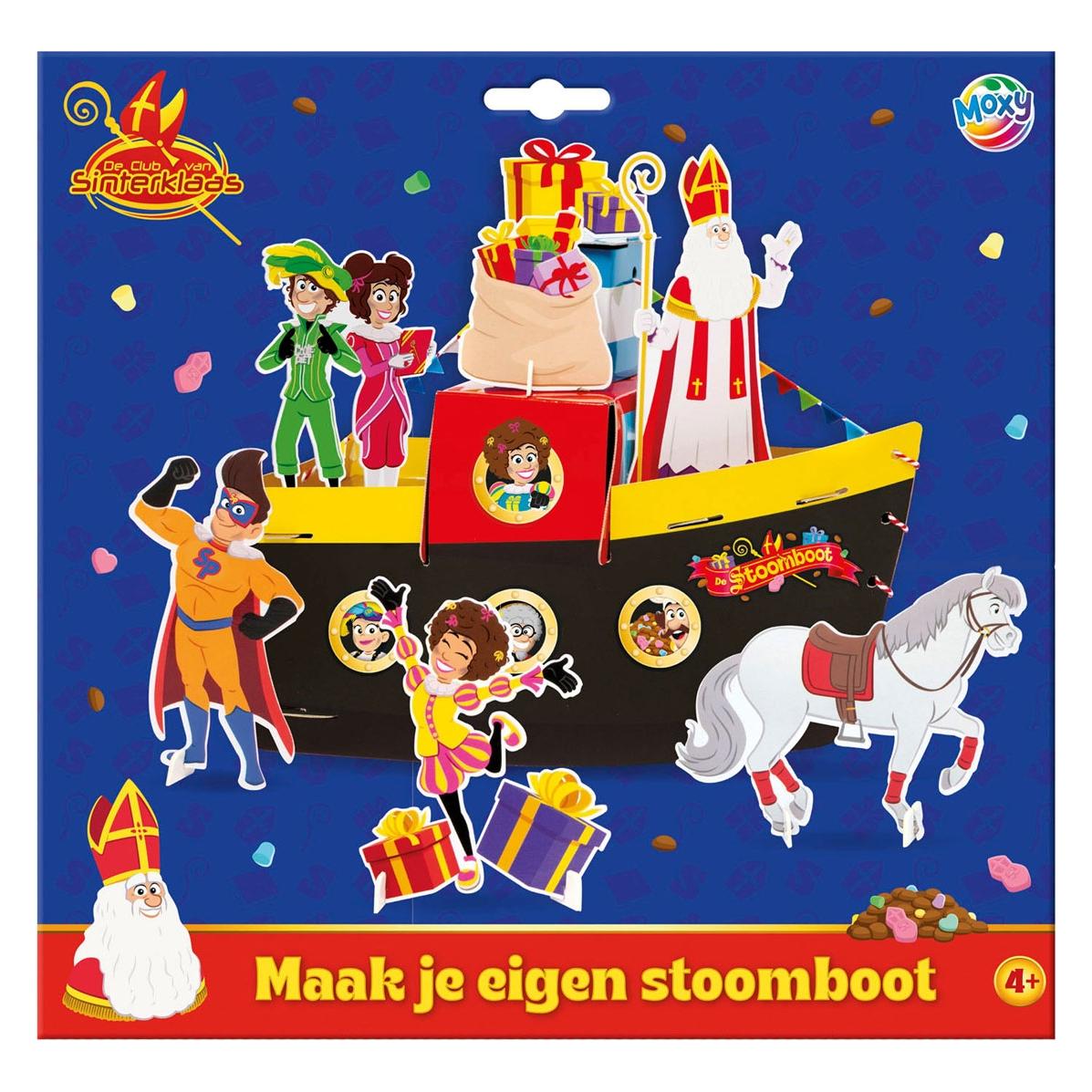 Grafix Sinterklaas-Club: Bau dein eigenes Dampfschiff inkl. Aufkleber (77962757)
