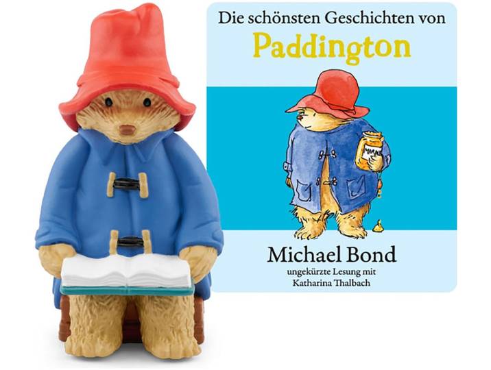 TONIES Hörspielfigur Paddington: Die schönsten Geschichten von Paddington , blau (bunt), Hörspiele, Hörspielfigur