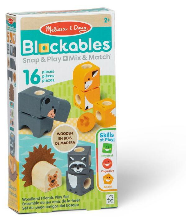 Melissa & Doug Blockables bouwset wildernis
