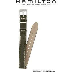 Hamilton - Khaki King Quartz / Band-set Textil-grün-14/14 H694.642.103 - grün