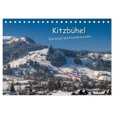 Kitzbühel, Sportstadt und Wanderparadies (Tischkalender 2026 DIN A5 quer), CALVENDO Monatskalender