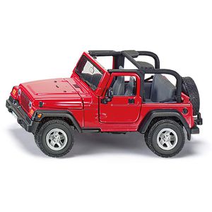 siku Fahrzeug 4870 Jeep Wrangler, aus Metall/Kunststoff, Maßstab 1:32