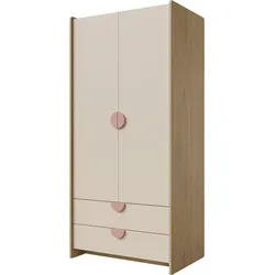 KINDERKLEIDERSCHRANK Lexi 2D2S 02