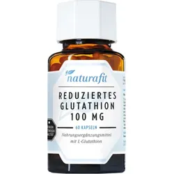 NATURAFIT reduziertes Glutathion 100 mg Kapseln 23 g