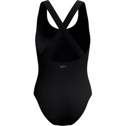 SPEEDO Badeanzug Damen | Gr. S | schwarz - schwarz