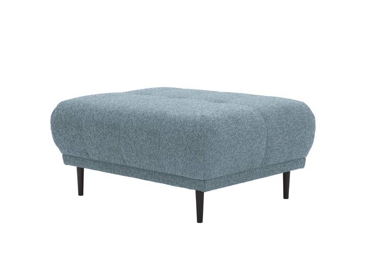 Pouf 93 x 45 x 77cm Bleu Tissu Gasira: Bleu