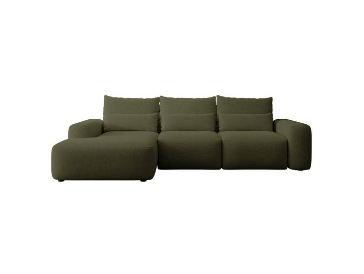 Ecksofa mit Schlaffunktion Carnos, L-förmig, mit zusätzlichen