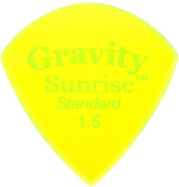 Gravity Guitar Picks Sunrise Standard 1,5mm