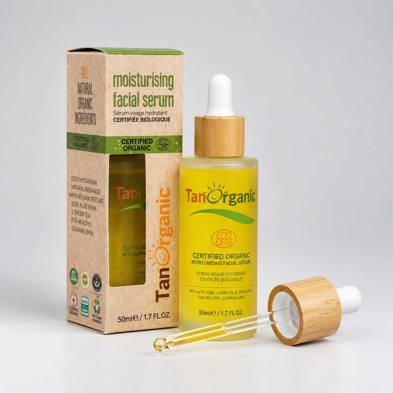 Tanorganic Sérum Facial Hidratante 50ml