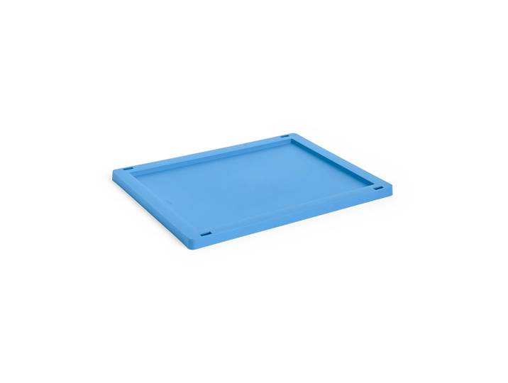 HAY Colour Crate lock plastic medium Electric blue