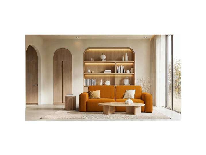 Schlafsofa Tuzzi Orange B: 252cm