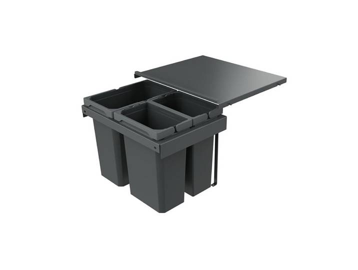 Naber Einbaumülleimer Abfallsammler Cox Stand-UP® 350 K/500-3, für vorhandenen (tiefengekürz