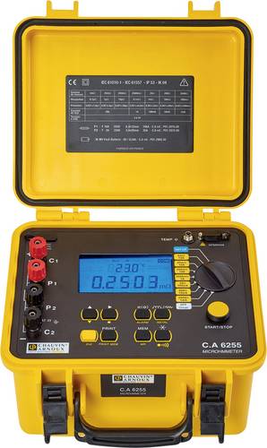 Chauvin Arnoux C.A 6255 Mikroohmmeter