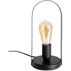 Tischleuchte Beistelllampe Schreibtischlampe Schlafzimmerlampe Metall H 28,5 cm