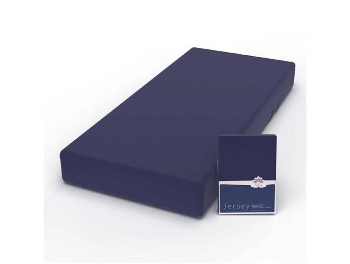 LOTUS BEDDING Fixleintuch COMFORT 180x200cm marine