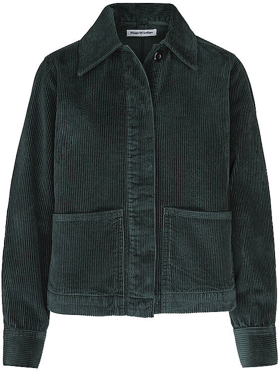 KINGS OF INDIGO Cordjacke OTA dunkelgrün   XL XL