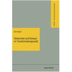 Einkommen und Konsum im Transformationsprozess, Fachbücher