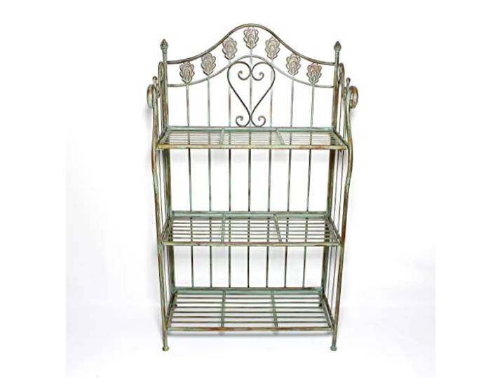 FRANK FLECHTWAREN Regal Pfauenauge Romantischer Antik-Look