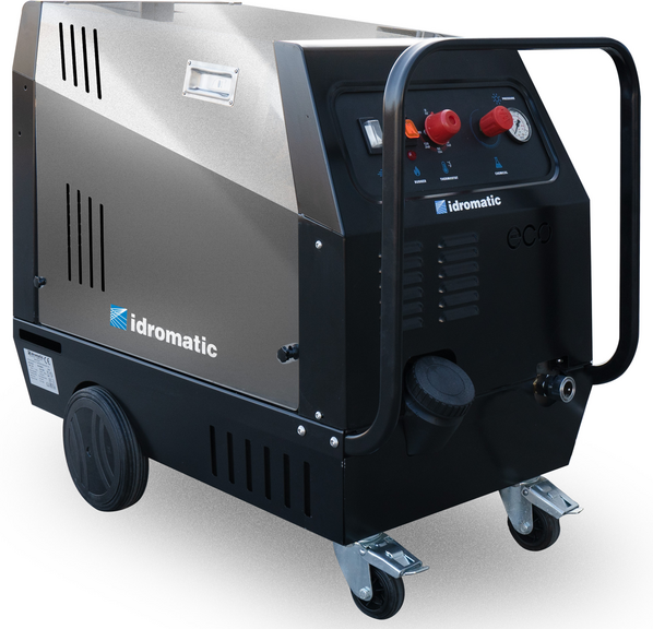 Idromatic Eco 170.13  Professioneller Heißwasser-Hochdruckreiniger  Dreiphasig  180 bar  780 l/h