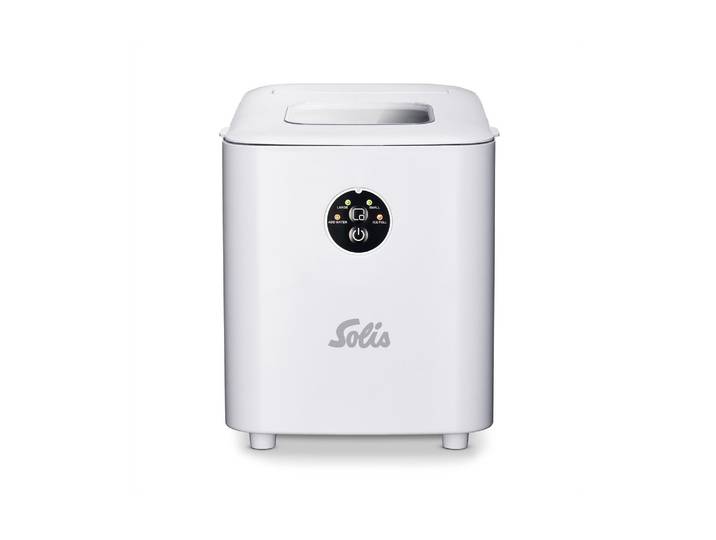 SOLIS OF SWITZERLAND Eiswürfelmaschine Ice Cube Express 12 kg/24h , weiss (weiß), B:28cm H:21cm T:26cm, Eiswürfelbereiter, Eiswürfelmaschine