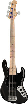 Sadowsky MetroLine 21-5 Vin MN BKS Solid Black Satin