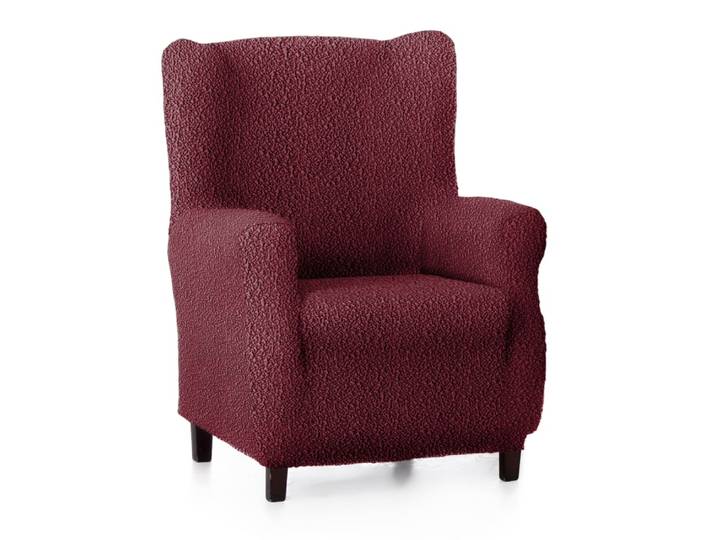 Housse de fauteuil oreiller bordeaux 70 - 100 cm