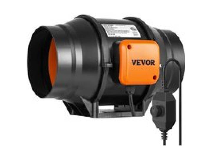 Ventilateur de Conduit en Ligne - VEVOR - GX-06-150 - Extracteur dAir Silencieux - 60 W - Vitesse Variable