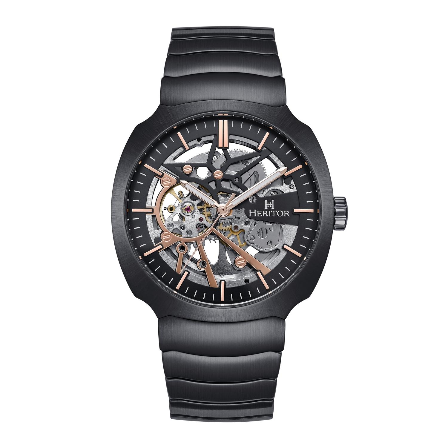 Heritor Automatic Magnus Uhr mit Edelstahlarmband