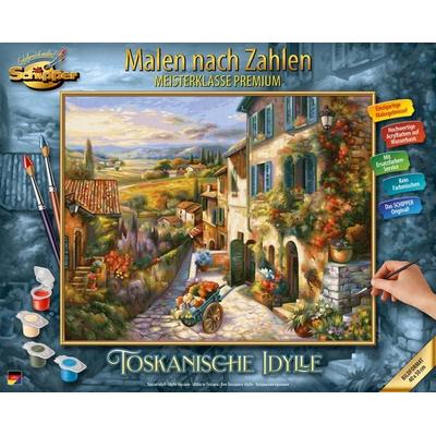 Malen nach Zahlen - Toskanische Idylle
