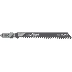 Bosch Stichsägeblatt T 111 C Basic for Wood - 2608630808