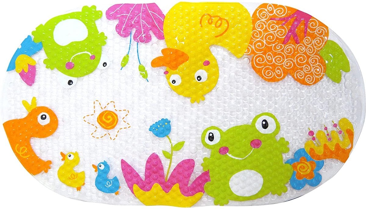 Zachte anti-slip badmat en douchemat