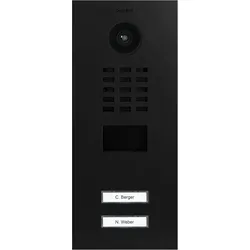 DoorBird D2102V IP Video Türsprechanlage – Graphitschwarz