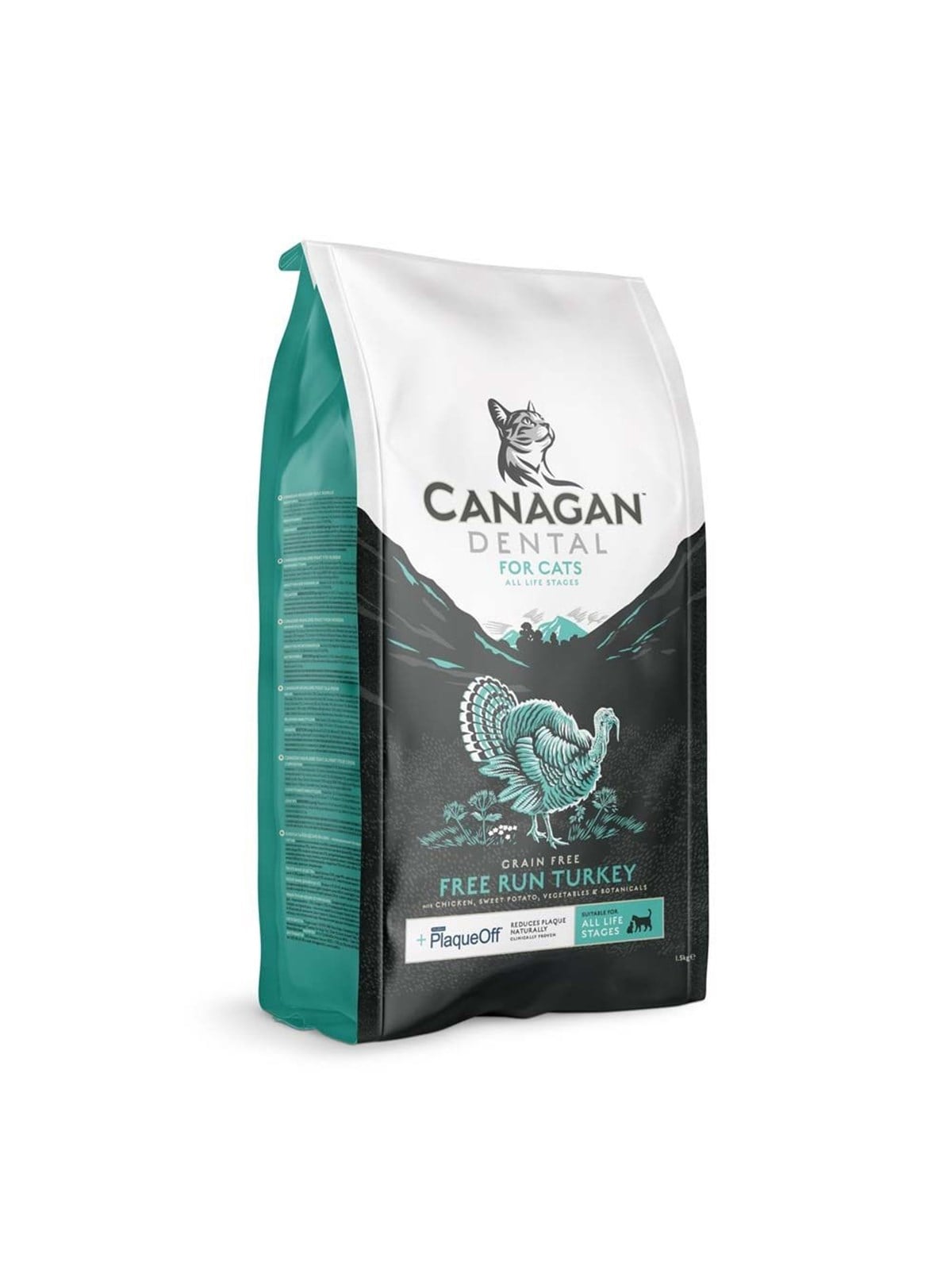 Canagan Dental Pute - Trockenfutter für Katzen - 1.5kg