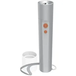 Hama LED Taschenlampe FL250, silber