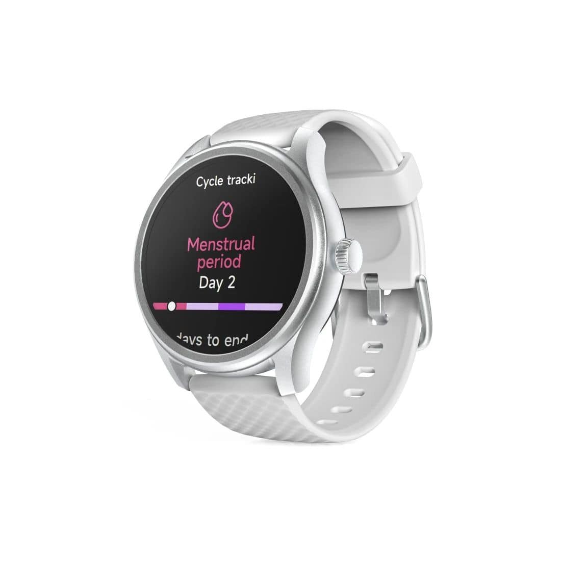 Hama 178617 5010 52 mm Smartwatch Rund IP68 (Silber) 00178617