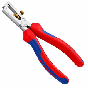 Knipex Abisolierzange 11 05 160, universal, 0,01 - 10 mm², Länge 160mm, mit Öffnungsfeder