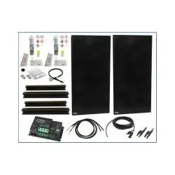 Dietz P200W_VO_PWR Solaranlage Sun Pearl 200W - Votronic PWR Regler f. 2 Batt...
