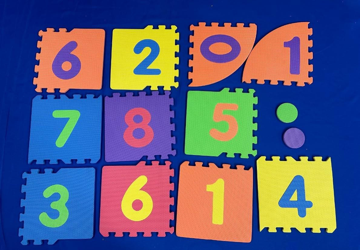 Merkloze Kids Giant Hinkelen Mat met EVA Foam Tegels