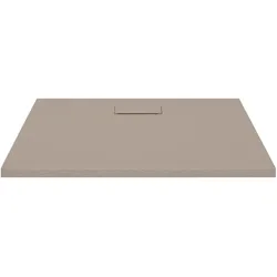 Helloshop26 - Duschwanne Duschbecken Duschwanne Duschbehälter Badezimmer WC Duschraum Wohnbereich SMC 90 x 80 cm braun 02_0001966