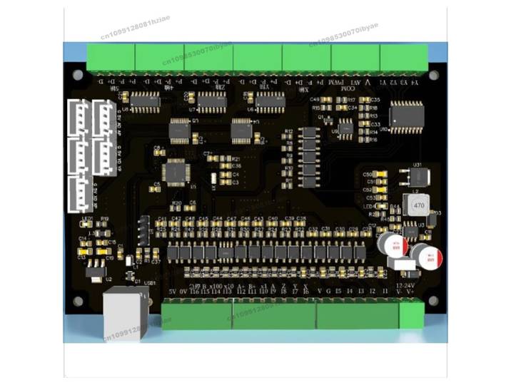 Carte de contrôle de mouvement USB MACH3, carte de commande de Machine à graver à 3 axes, 4 axes, 5 axes, carte d'interface