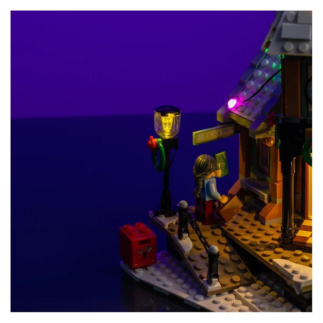 Light my bricks LMB 2.0 LED Licht-Starterset für Weihnachts-Sets von LEGO & Kompatiblen wie Cobi etc. (00200)