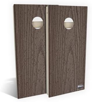 Skip's Garage Trex Vintage Lantern All-Weather Cornhole Set