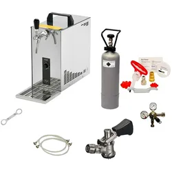 ich-zapfe Lindr PYGMY 25 Zapfanlage Komplettset 35 l/h Trockenkühler 1-leitig
