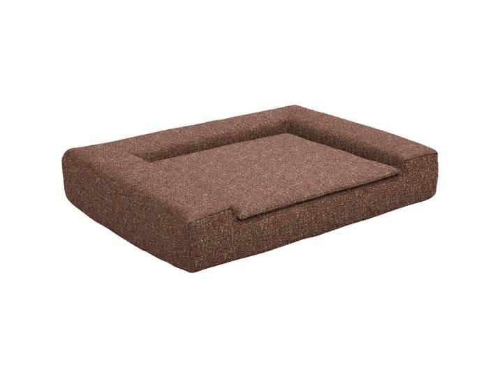 Sedda Hundebett, Terracotta, Textil, Füllung: Schaumstoff, rechteckig, 80x15x60 cm, pflegeleicht, kratzfest, besonders weich, Bezug abnehmbar und waschbar, Freizeit & Co, Tierbedarf, Hundebetten